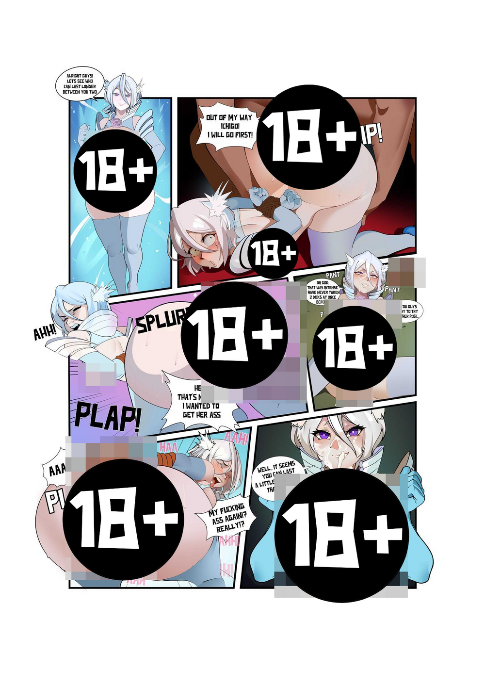 Full Colored Comic Page