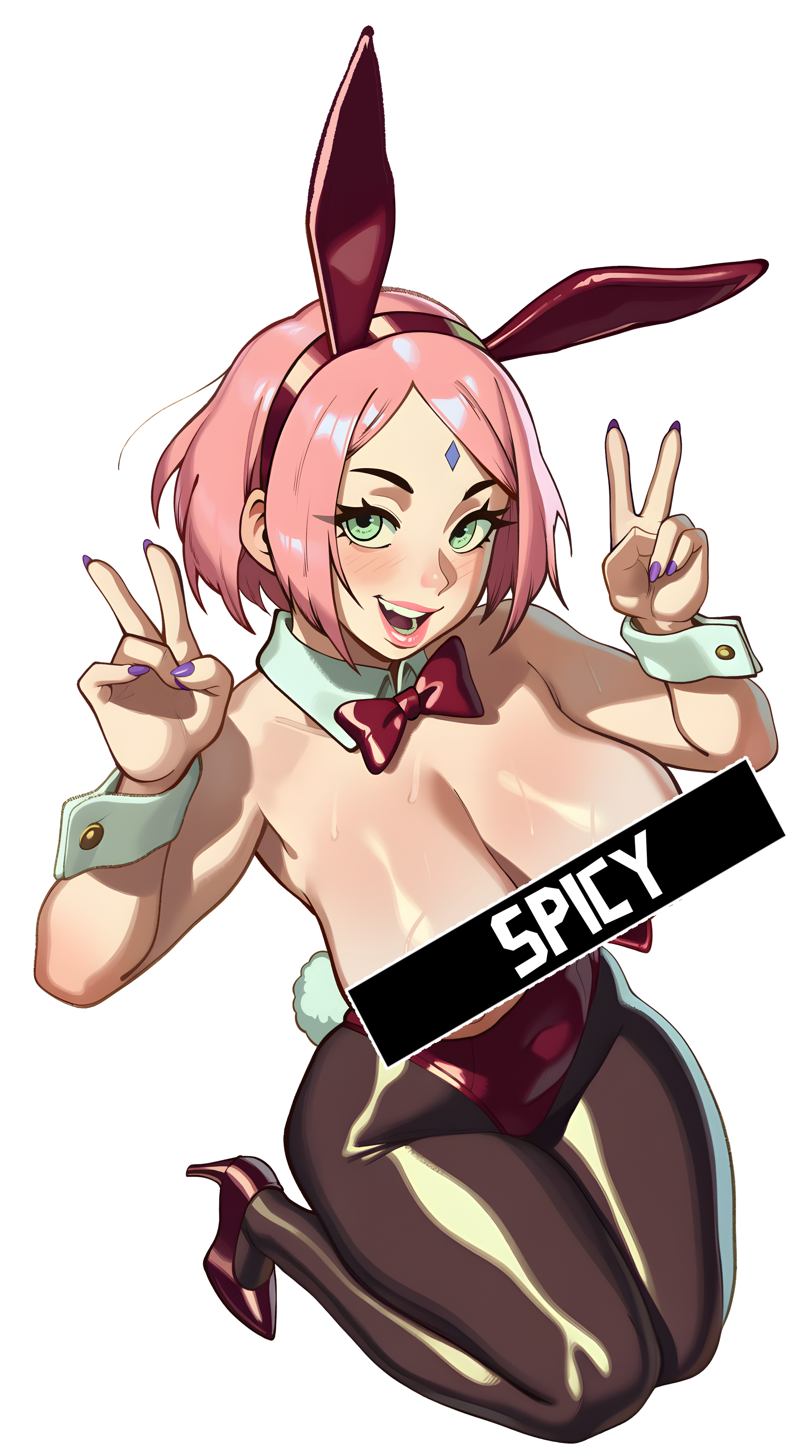 Sakura Haruno BunnySuit Sticker