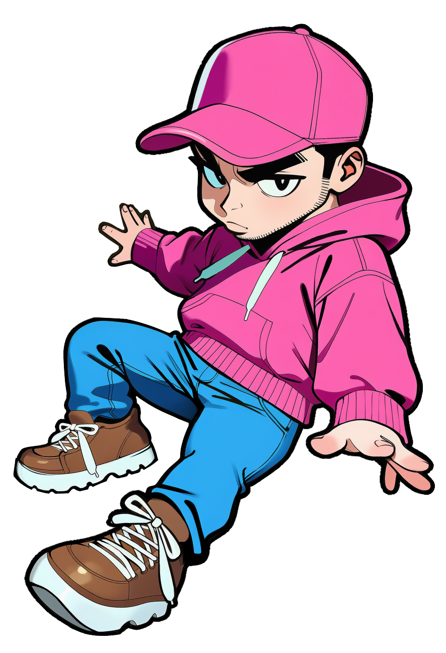 Chibi King Sticker