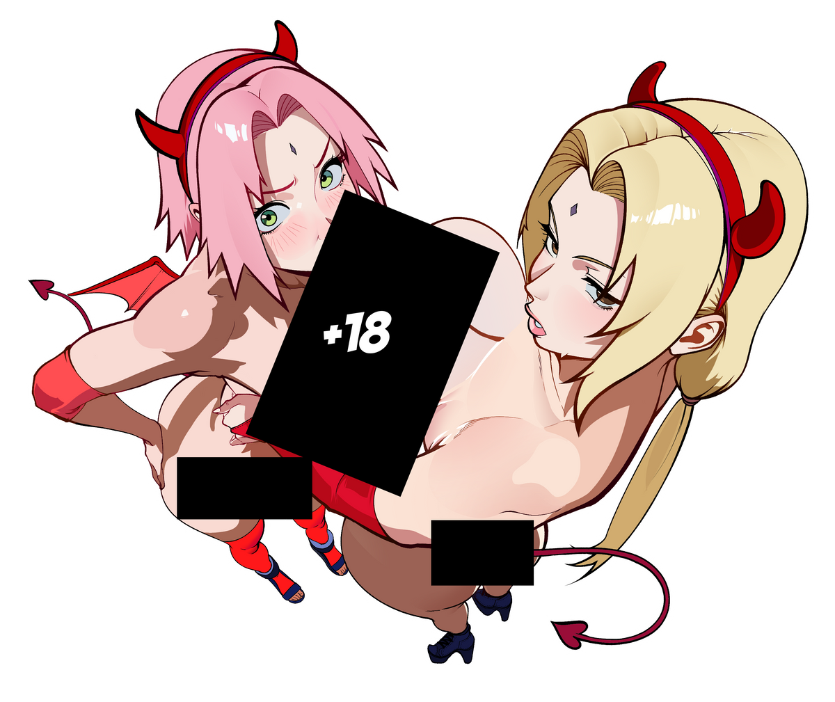 Tsunade x Sakura Sticker